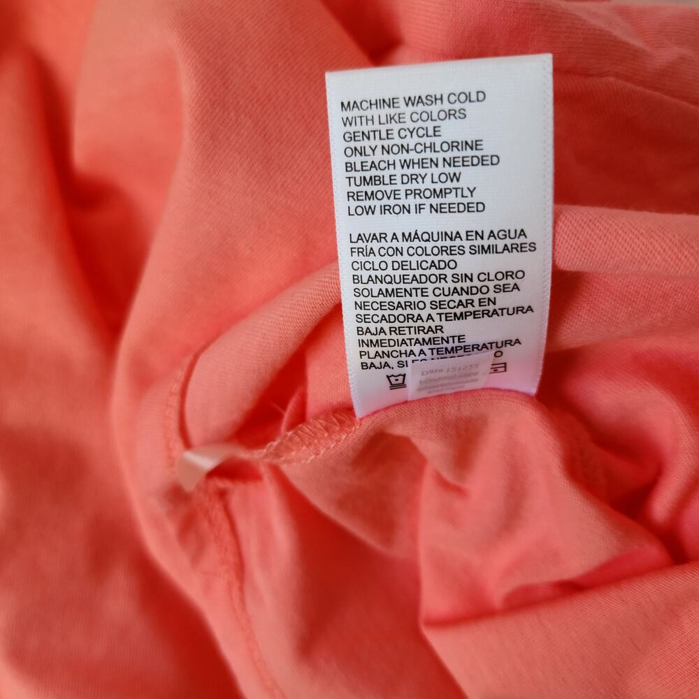 NWT Carole Hochman 2-Piece Pajama Set Coral Pink Base Intricate White Women 2X - Picture 5 of 13